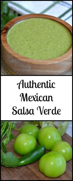 Authentic Mexican Salsa Verde