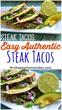 Authentic Steak Tacos