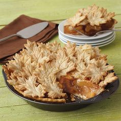 Autumn Leaves Apple Pie