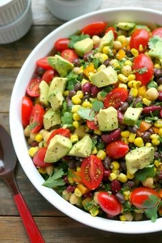 Avocado and Three Bean Salad