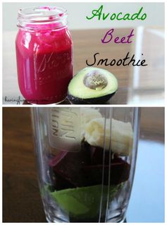 Avocado Beet Smoothie