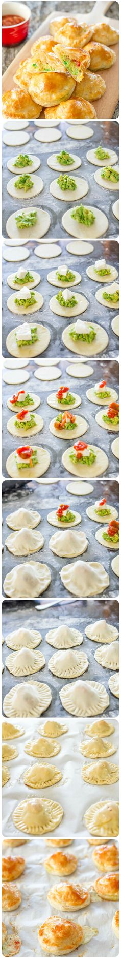 Avocado Mozza Puffs