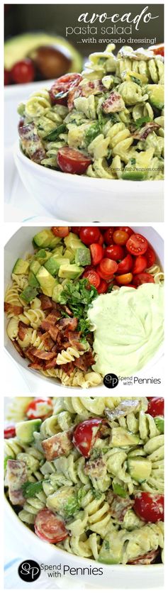 Avocado Pasta Salad