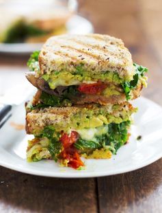 Avocado Veggie Panini