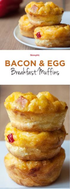 Bacon & Egg Breakfast Muffins