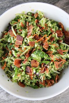 Bacon and Brussels Sprouts Salad