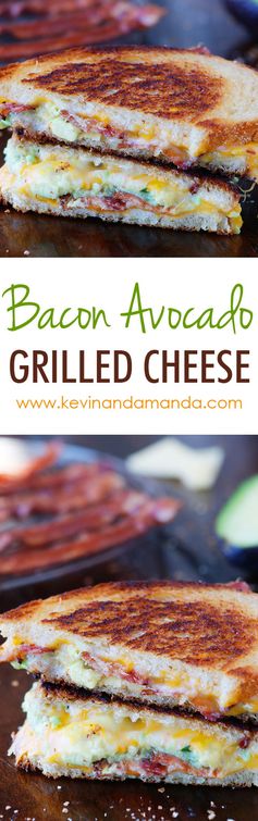 Bacon Avocado Grilled Cheese