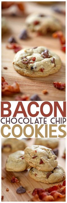 Bacon Chocolate Chip Cookies