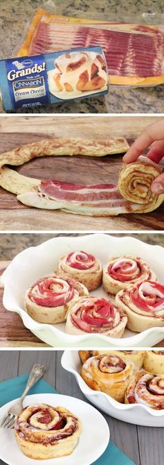 Bacon Cinnamon Rolls