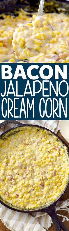 Bacon Jalapeño Cream Corn