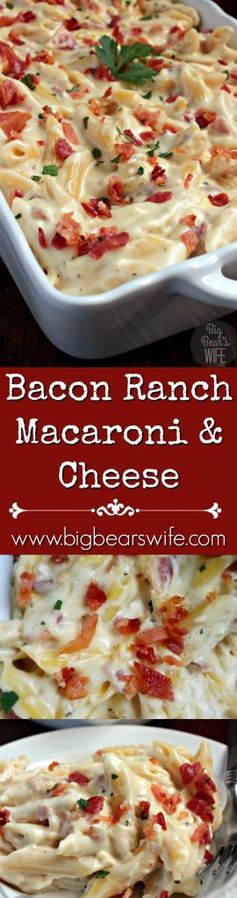 Bacon Ranch Macaroni and Cheese