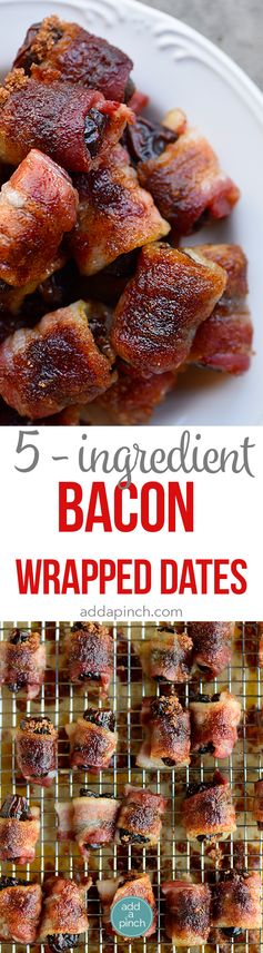 Bacon Wrapped Dates