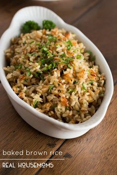 Baked Brown Rice