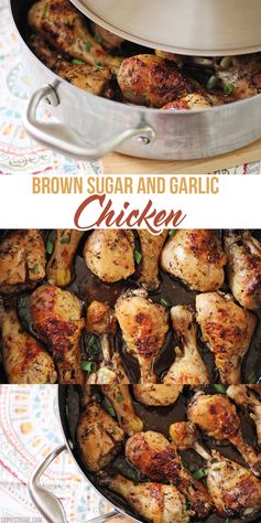 Baked Brown Sugar & Garlic Chicken