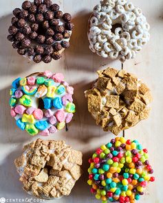 Baked Cereal and Milk Donuts