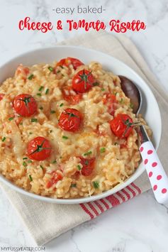 Baked Cheese & Tomato Risotto