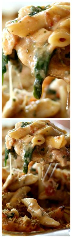 Baked Chicken Pesto Alfredo Freezer Meal