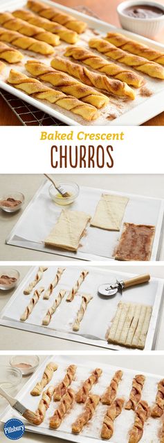 Baked Crescent Churros
