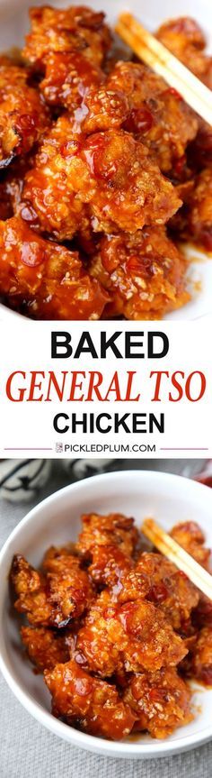 Baked General Tso Chicken