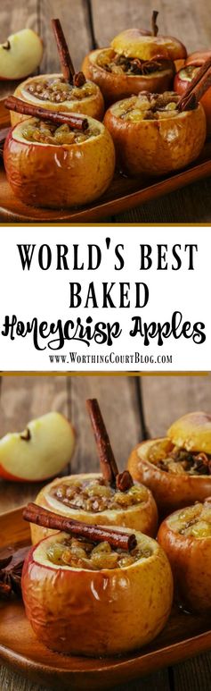 Baked Honeycrisp Apples (Best Ever!