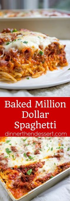 Baked Million Dollar Spaghetti