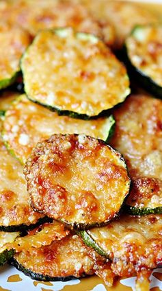 Baked Parmesan Zucchini Rounds