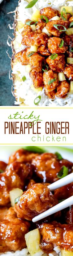 Baked Pineapple Ginger Chicken