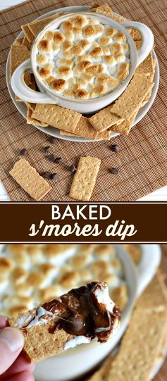 Baked S'mores Dip