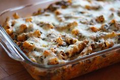 Baked Ziti with Spinach