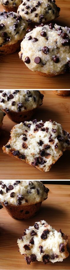 Bakery Style Chocolate Chip Muffins