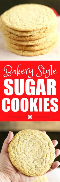 Bakery Style Sugar Cookies