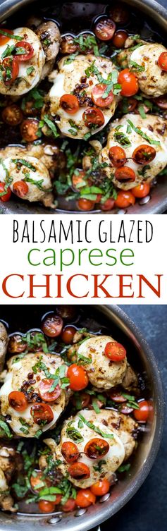 Balsamic Caprese Chicken