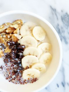 Banana Bread Quinoa Bowl