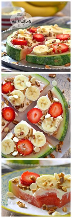 Banana Cheesecake Watermelon 