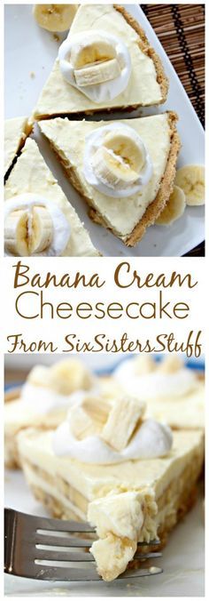 Banana Cream Cheesecake