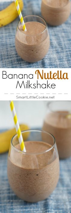Banana Nutella Milkshake