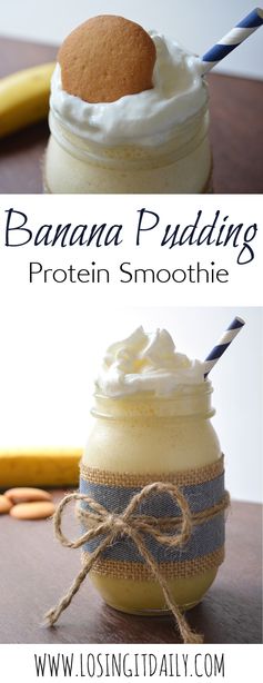 Banana Pudding Protein Smoothie