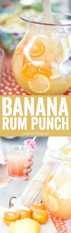 Banana Rum Punch