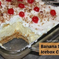 Banana Split Icebox Cake