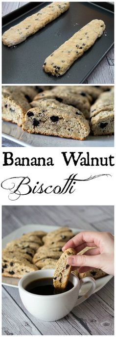 Banana Walnut Biscotti #CreativeCookieExchange