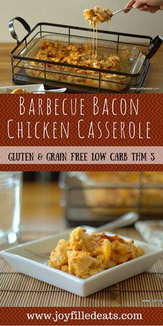 Barbecue Bacon Chicken Casserole