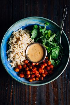 Barbecue Chickpea Rice Bowl