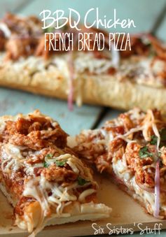 BBQ Chicken French Bread Pizza