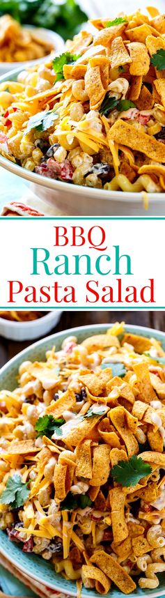 BBQ Ranch Pasta Salad