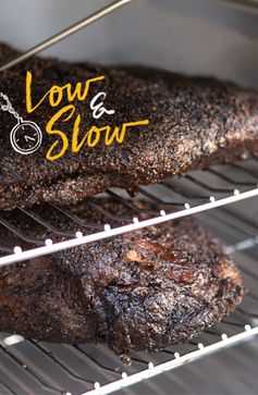 BBQ Smoked Brisket Recipe in a Digital Electric Smoker