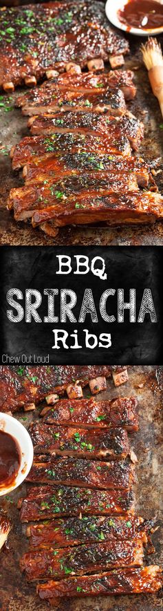 BBQ Sriracha Ribs