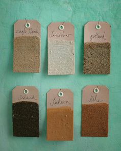 Beach Sand Memory Tags