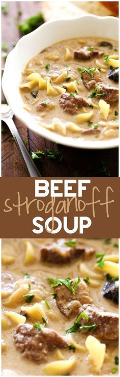 Beef Stroganoff Soup