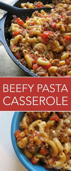 Beefy Pasta Casserole