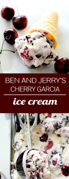 Ben & Jerry’s Cherry Garcia Ice Cream (Copy Cat